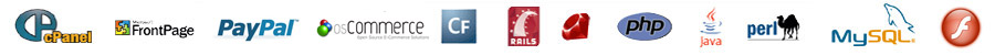 Las mejores herramientas para nuestro servidor: cpanel, frontpage, python, .net, cold fusion, rubi, php, perl, java, mysql. flash